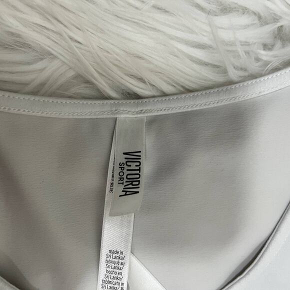 Victoria Sport Twist Front Open Back Bodysuit Size Large - Picture 7 of 11